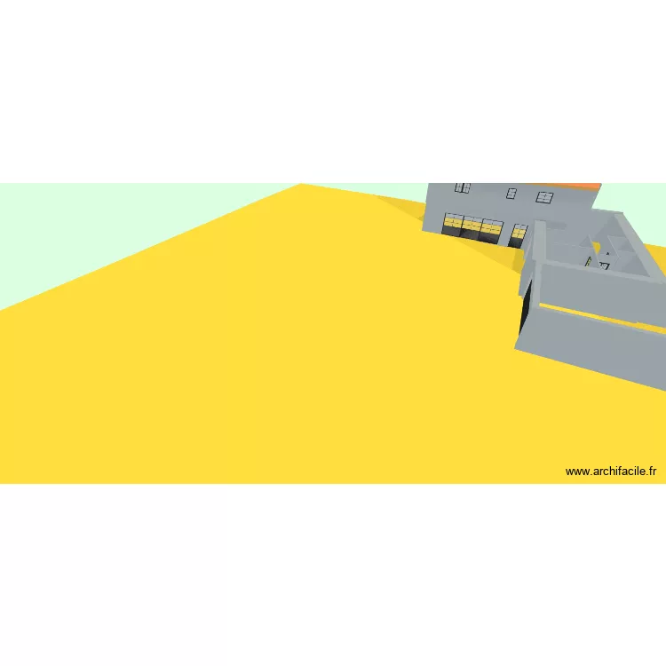 Plan masse. Plan de 7  et 221 m²