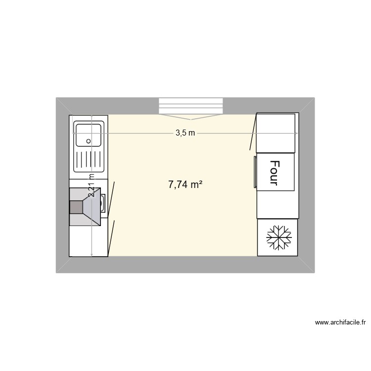 Cuisine Mondoubleau. Plan de 0 pièce et 0 m2 Cuisine Mondoubleau. Plan de 0 pièce et 0 m2