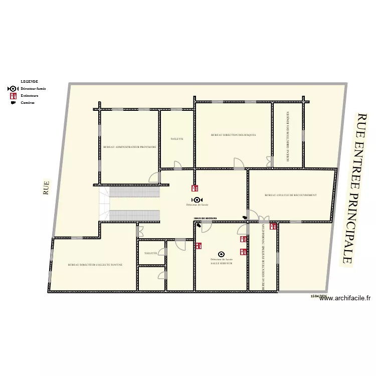 SOGEMEF. Plan de 11  et 1098 m²