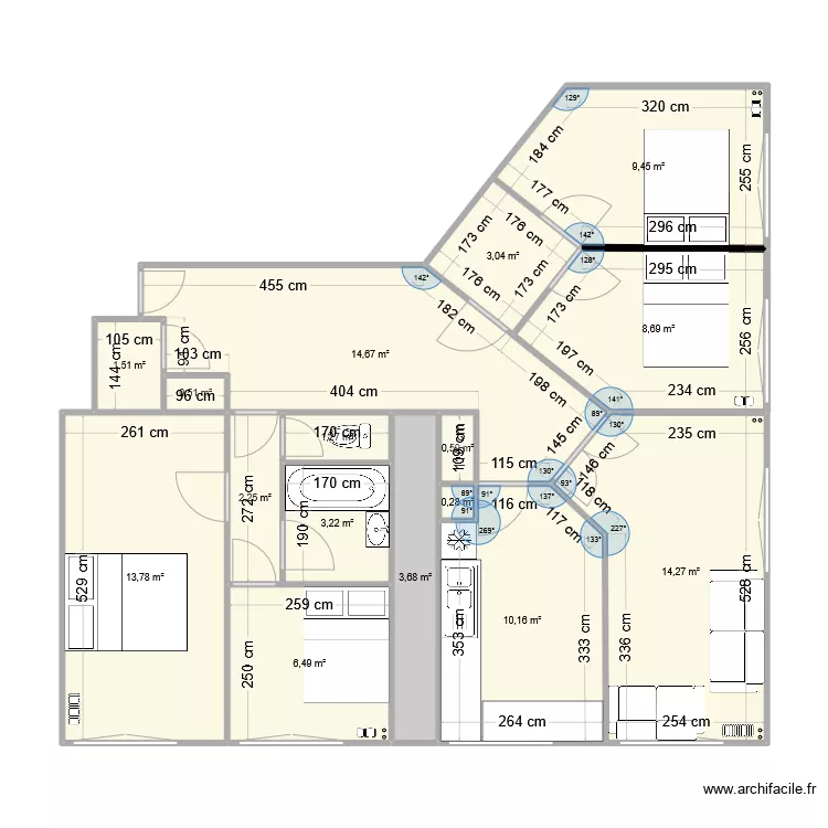 levallois7. Plan de 