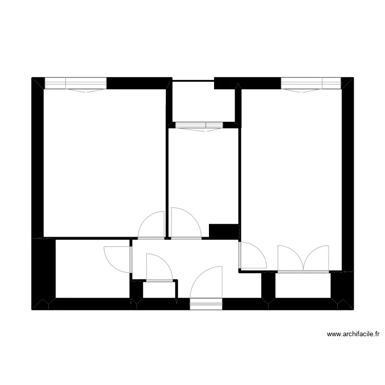 BELLE POUCH. Plan de 8  et 41 m²