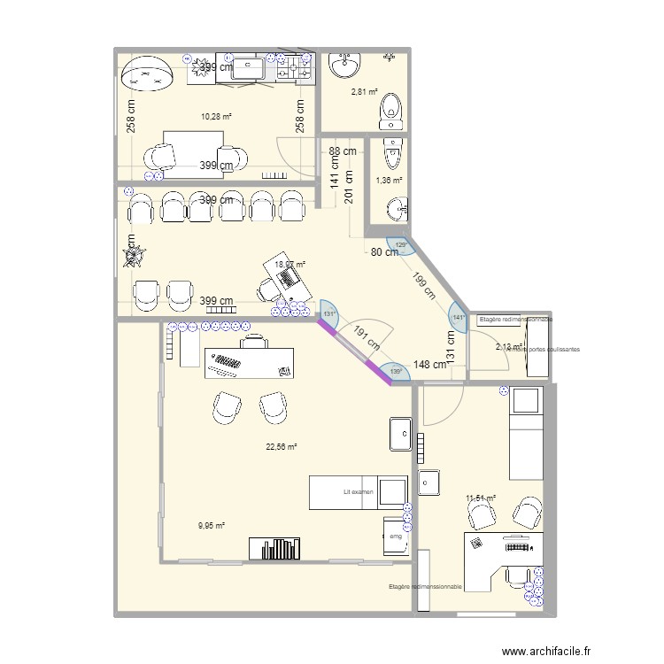 neuro cc meublé 2. Plan de 0 pièce et 0 m2