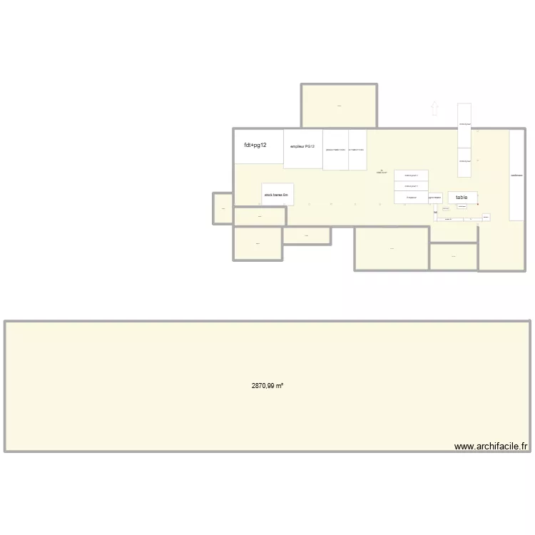 batiment 10 modif pg16 bis. Plan de 