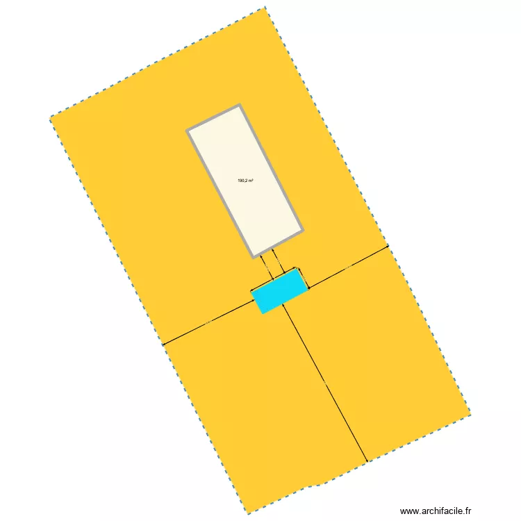 OUBRIOU DP. Plan de 