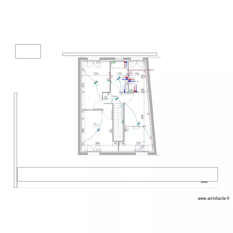 BIDI HYDRAULIQUE ETAGE. Plan de 