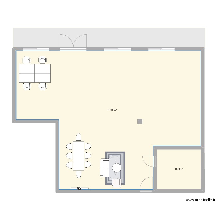 Bureau eguilles 2. Plan de 0 pièce et 0 m2