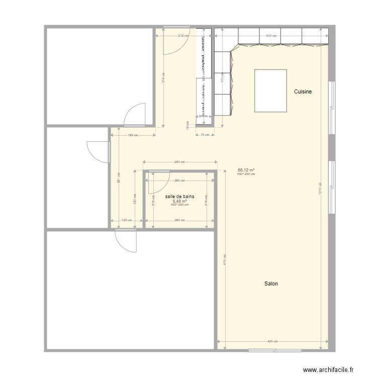 Bérangères 79 Tour-de-Peilz. Plan de 5 pièces et 125 m2