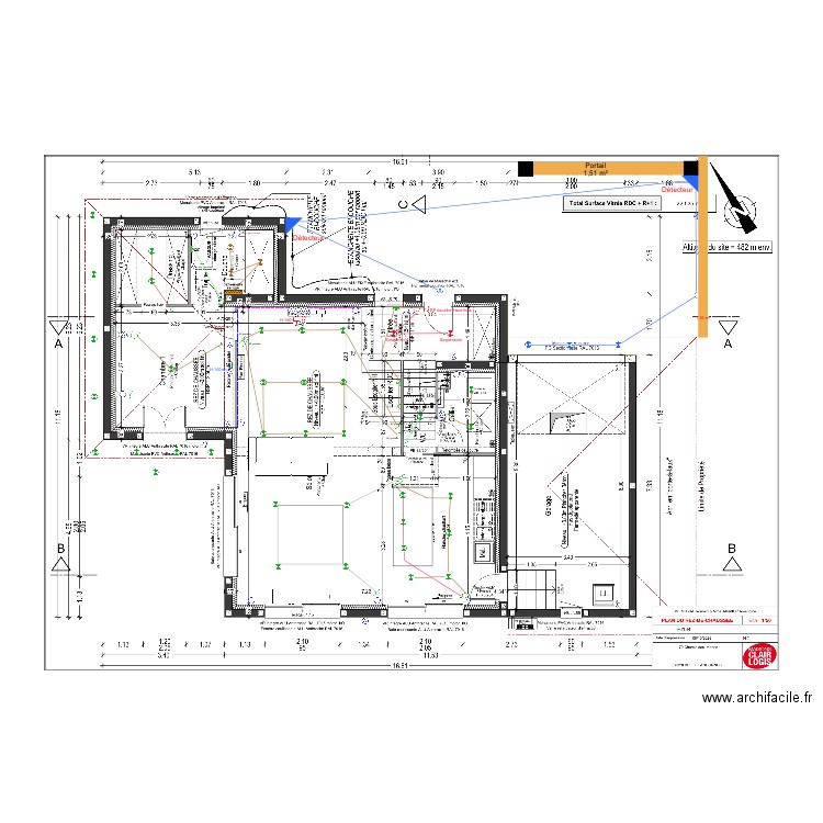 Rdc. Plan de 0 pièce et 0 m2