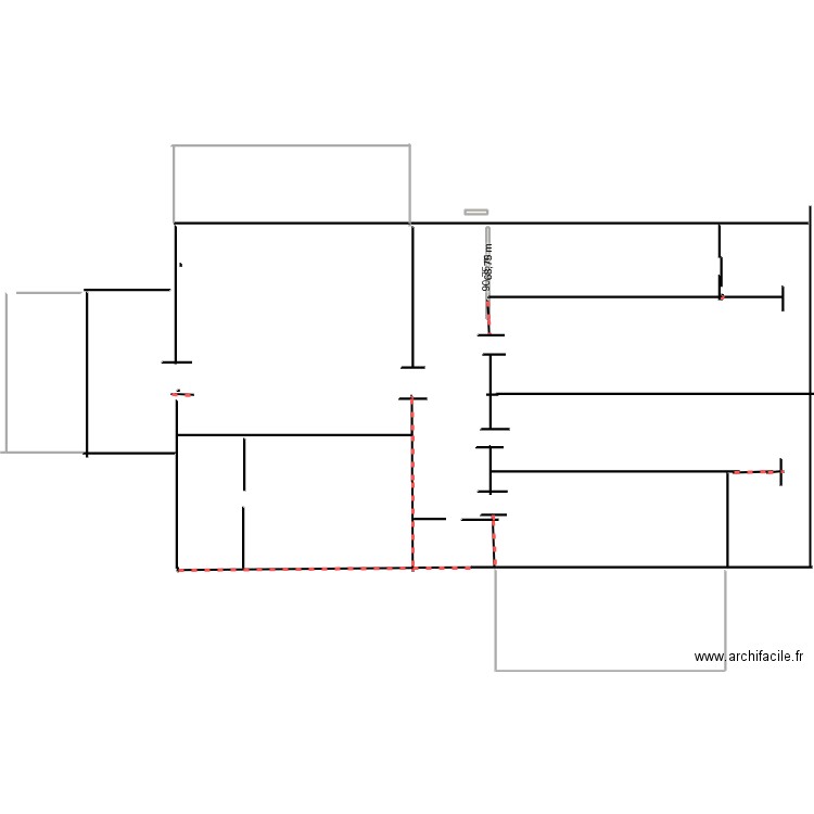 plan const. Plan de 2 pièces et 326 m2
