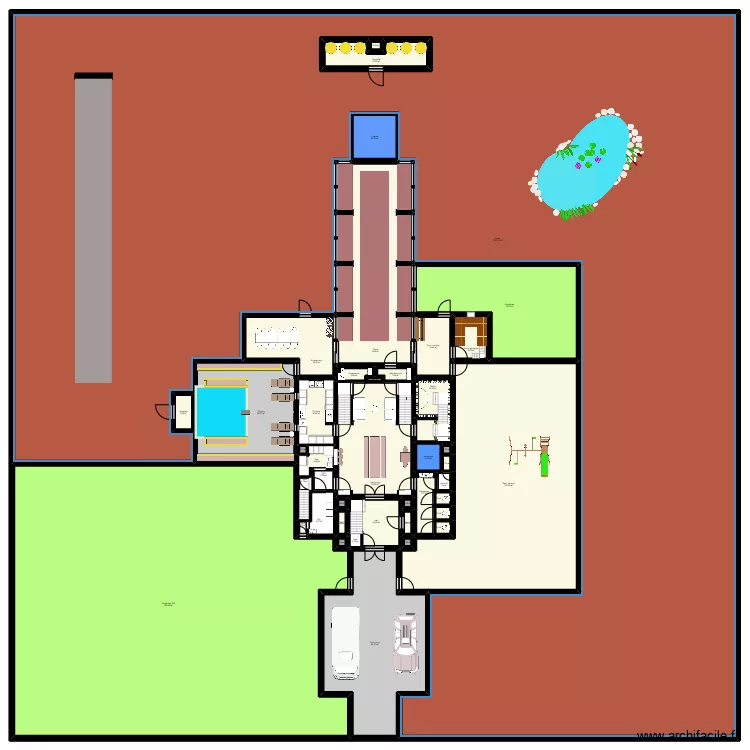 Manoir 2025. Plan de 