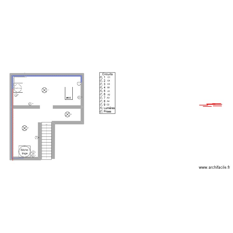 Plan Maison. Plan de 0 pièce et 0 m2