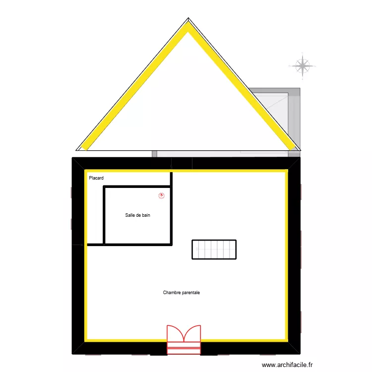 BEZANSON Apr&egrave;s travaux. Plan de 