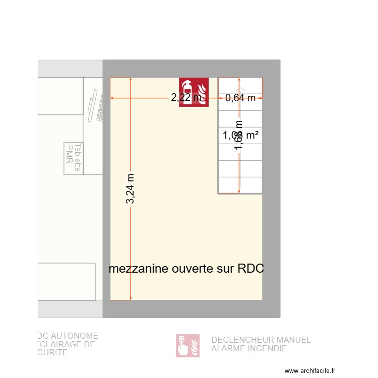 yerevan market plan de securité. Plan de 5 pièces et 30 m2