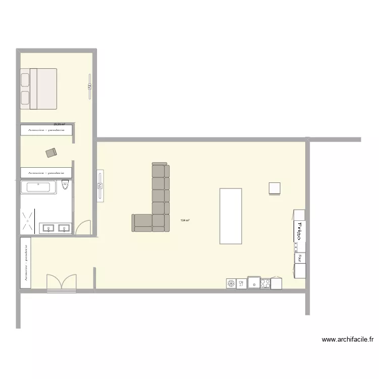 Ma maison. Plan de 2 et 134 m² Ma maison. Plan de 2 et 134 m²
