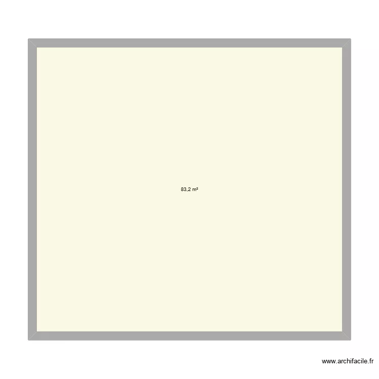 maison luxeuil etage. Plan de 1  et 83 m²