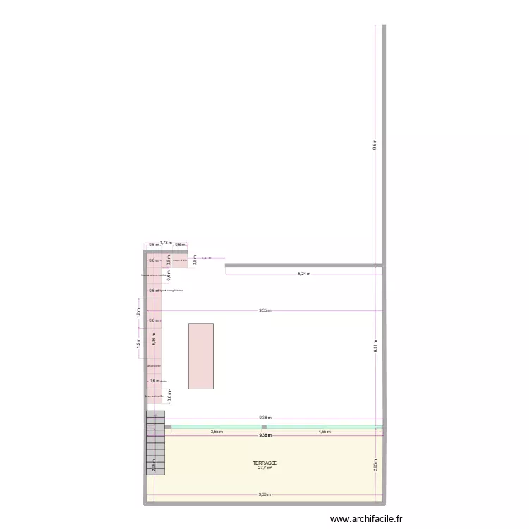 Atico 2025 - plan appartement. Plan de 