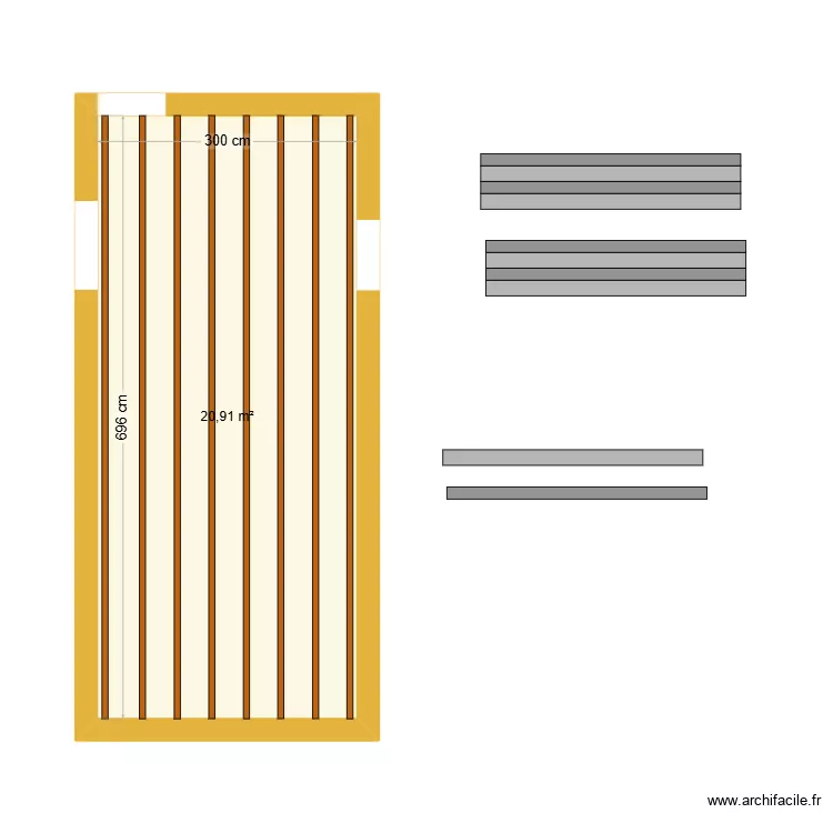 Terrasse I&Pascal. Plan de Terrasse I&Pascal. Plan de
