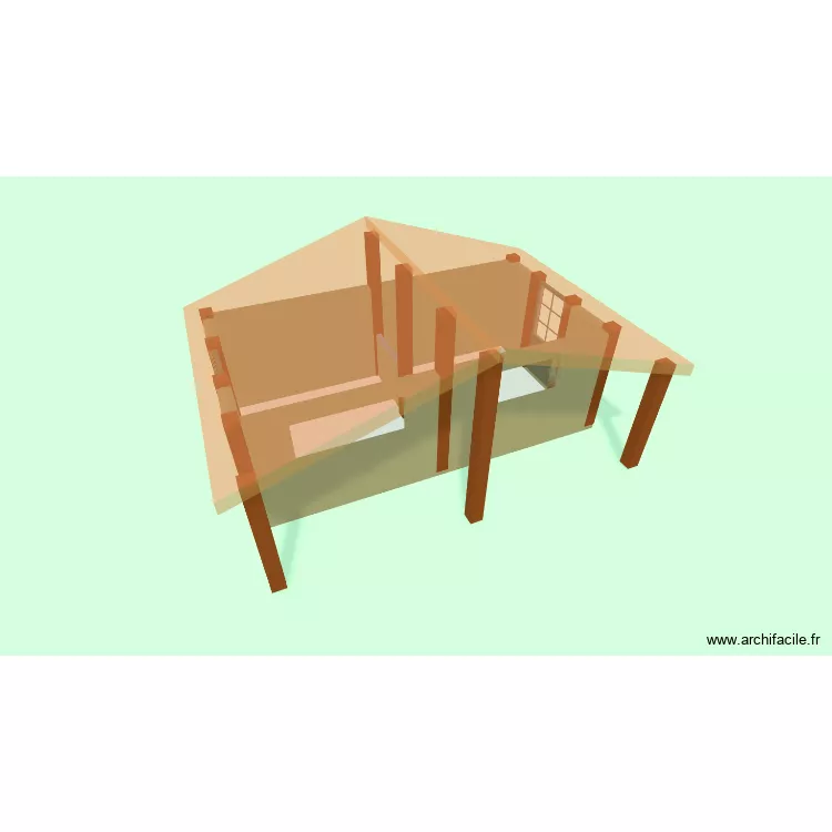 Boutique 2. Plan de 2 et 17 m² Boutique 2. Plan de 2 et 17 m²