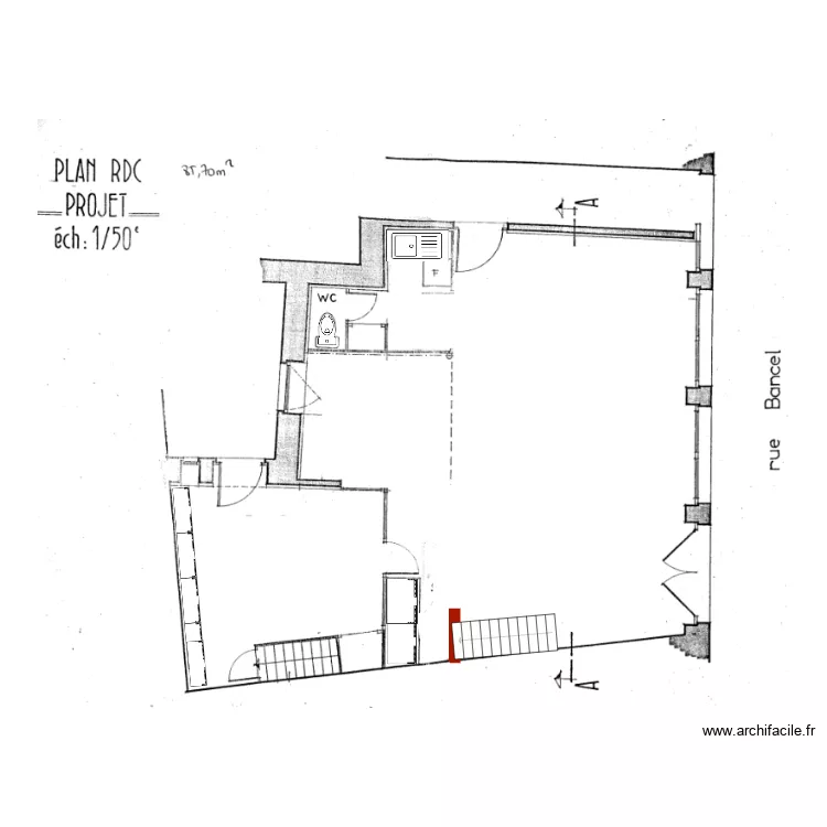 Plan RDC 15 bancel Avenir sant&eacute;. Plan de 