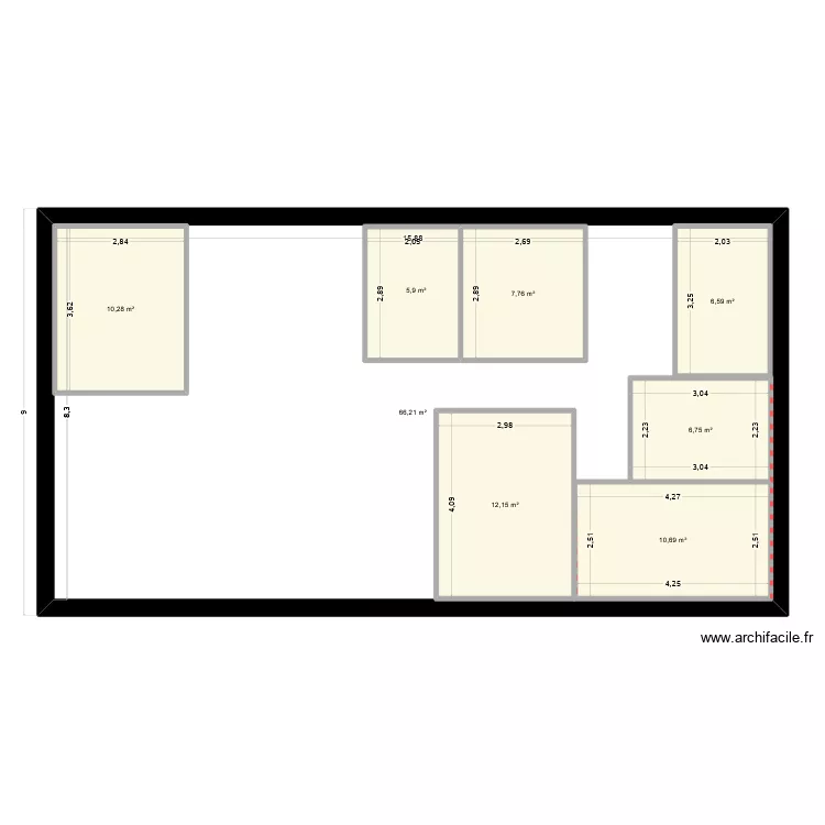 MAISON 3. Plan de MAISON 3. Plan de