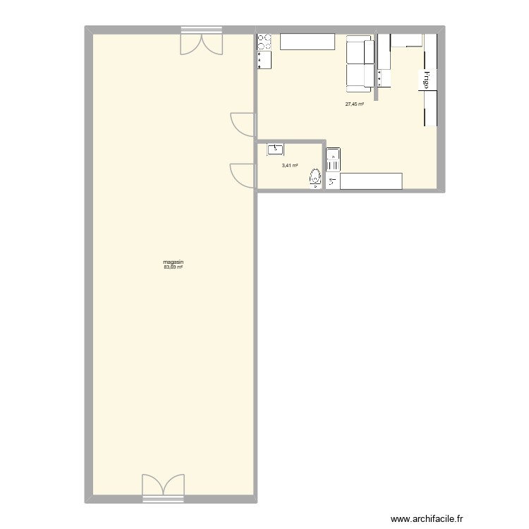 LOCAL transfo 3. Plan de 0 pièce et 0 m2
