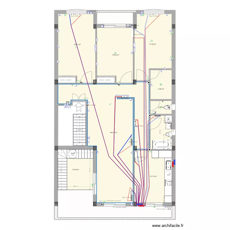 Mehdi Zaafour 4 route. Plan de 