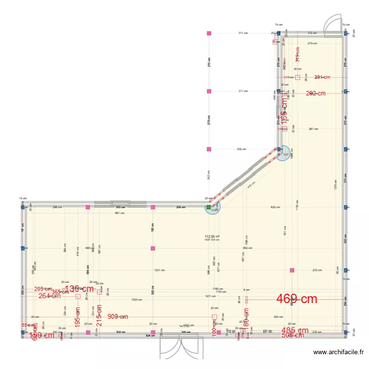 concept mures NEW step 6 - attentes 2 sans objets et murs. Plan de 2 et 235 m² concept mures NEW step 6 - attentes 2 sans objets et murs. Plan de 2 et 235 m²
