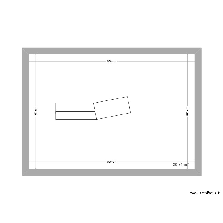 banc final 2. Plan de 0 pièce et 0 m2