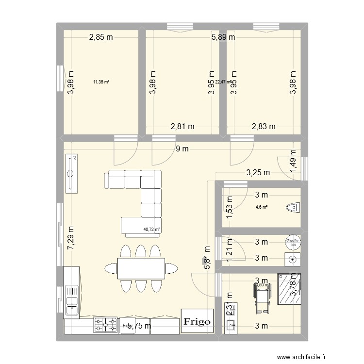 F4 9X12 PMR. Plan de 0 pièce et 0 m2