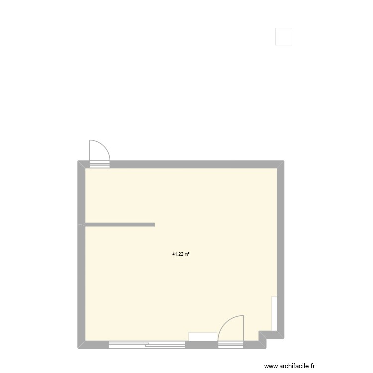 r&eacute;am&eacute;nagement f2. Plan de 0 pièce et 0 m2