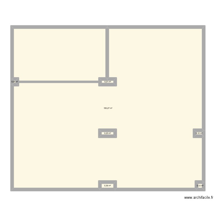 Castelnaud v2. Plan de 7 pièces et 197 m2