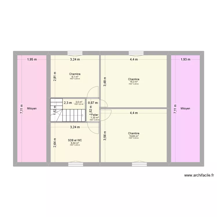 FAVARIN ETA. Plan de 