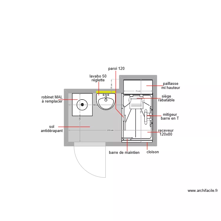 mogni. Plan de 