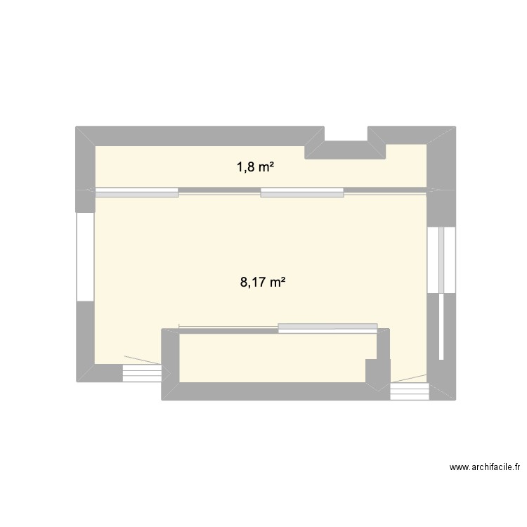 Walk-in-dressing. Plan de 0 pièce et 0 m2