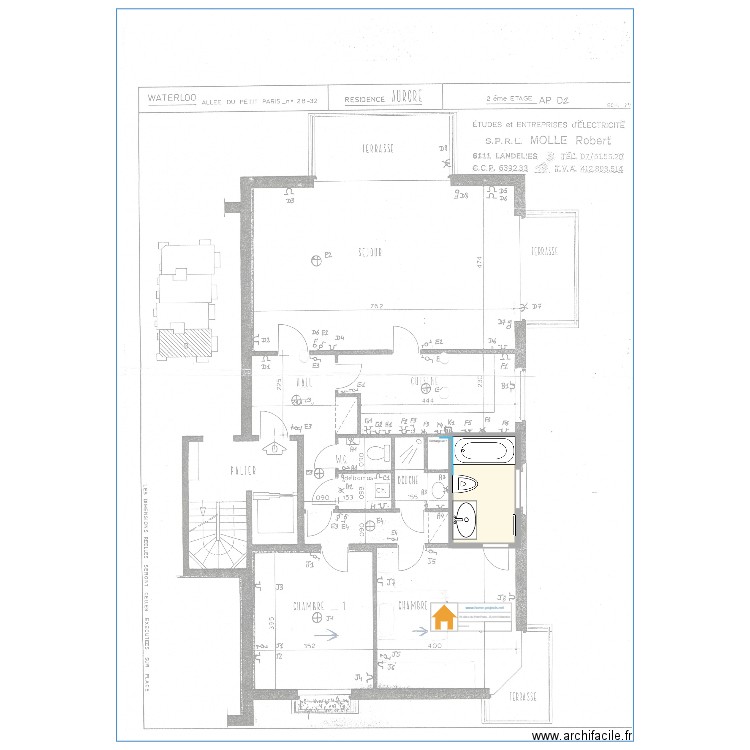 FOHAL Salle de bain 06/05/24 - 2. Plan de 1 pièce et 88 m2