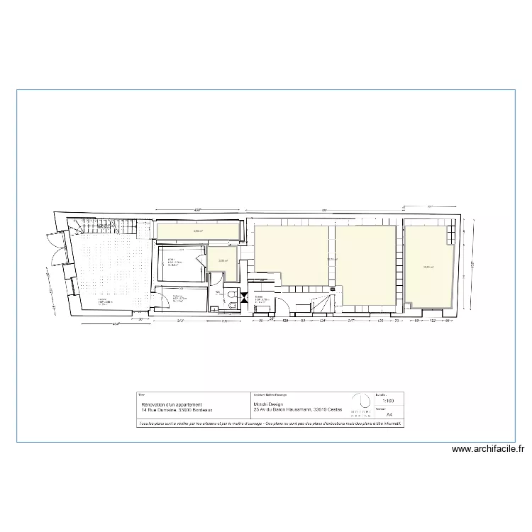 IMANECALEPINAGE. Plan de 