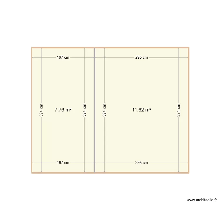 cabanon. Plan de cabanon. Plan de