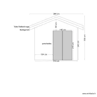 Plan fa&ccedil;ade Est Apr&egrave;s