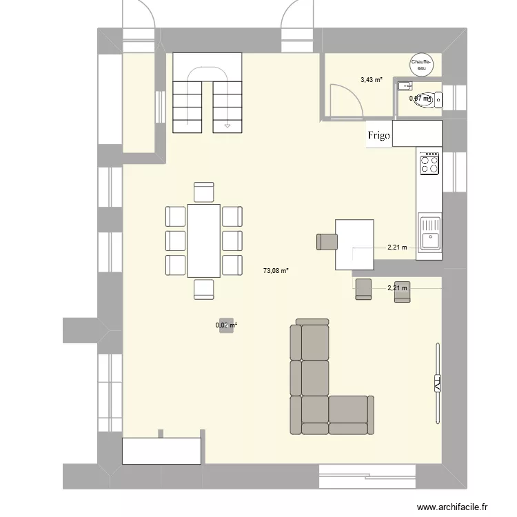 Le signal3. Plan de 4 Pièces et 78 m² Le signal3. Plan de 4 Pièces et 78 m²