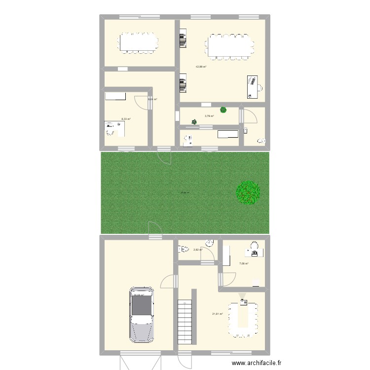 DITEP Nogaro. Plan de 0 pièce et 0 m2