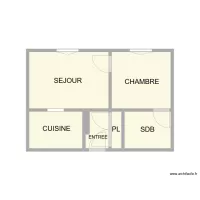 PLAN BOUILLARGUES RDC APPART