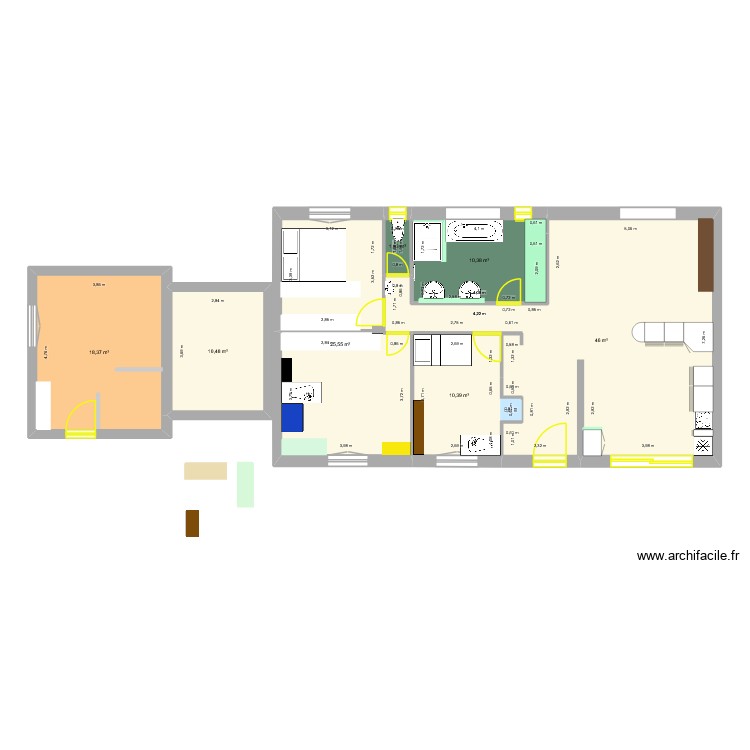 Jouques 1. Plan de 0 pièce et 0 m2