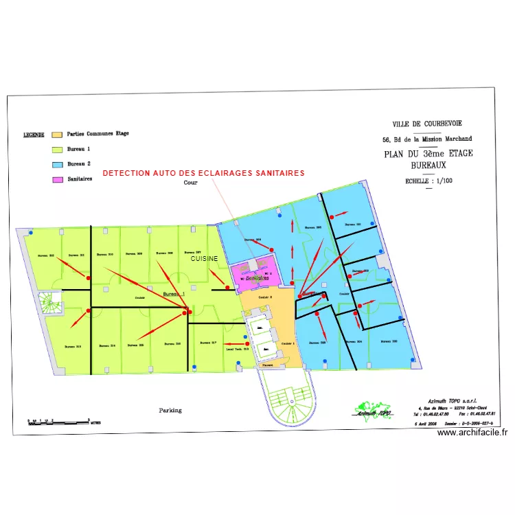 R+3 MARCHAND .. Plan de 