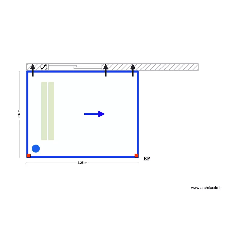 Seibel CASCAIS. Plan de 1  et 13 m²