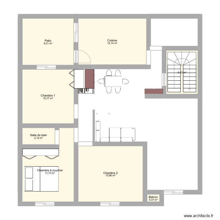 Plan Maroc. Plan de 0 pièce et 0 m2