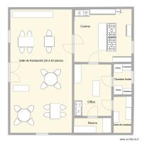 Salle du restaurant (Projet)