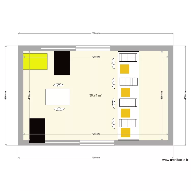 ACCOUVAGE. Plan de ACCOUVAGE. Plan de