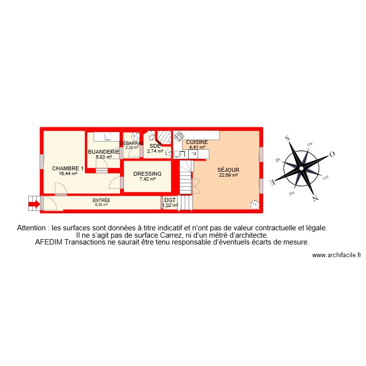 BI 27600. Plan de 27 pièces et 161 m2