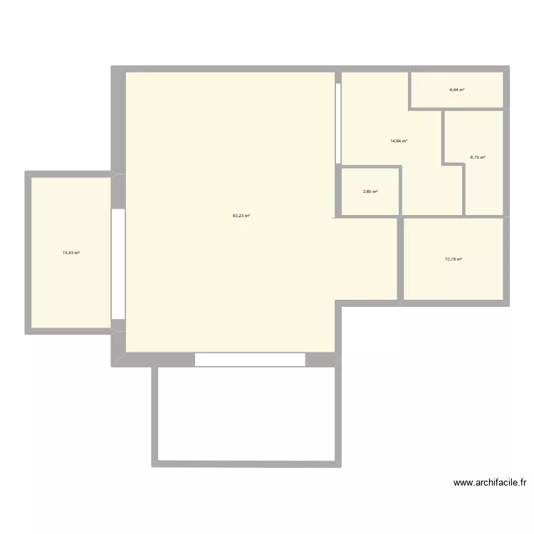 rdc. Plan de 7 et 139 m² rdc. Plan de 7 et 139 m²