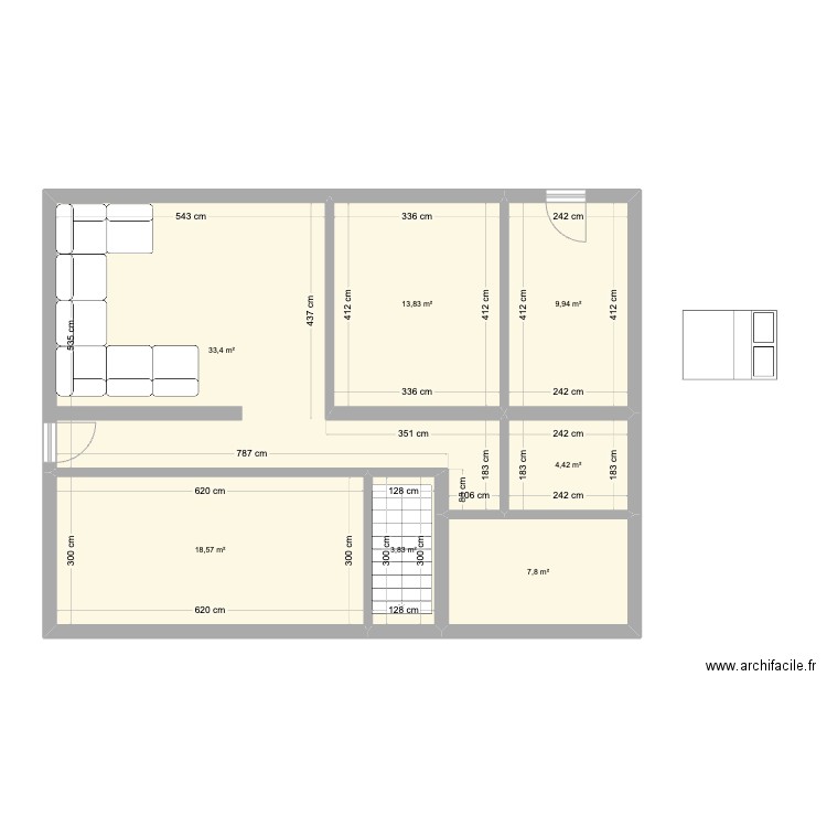 Maison jamila 3. Plan de 0 pièce et 0 m2
